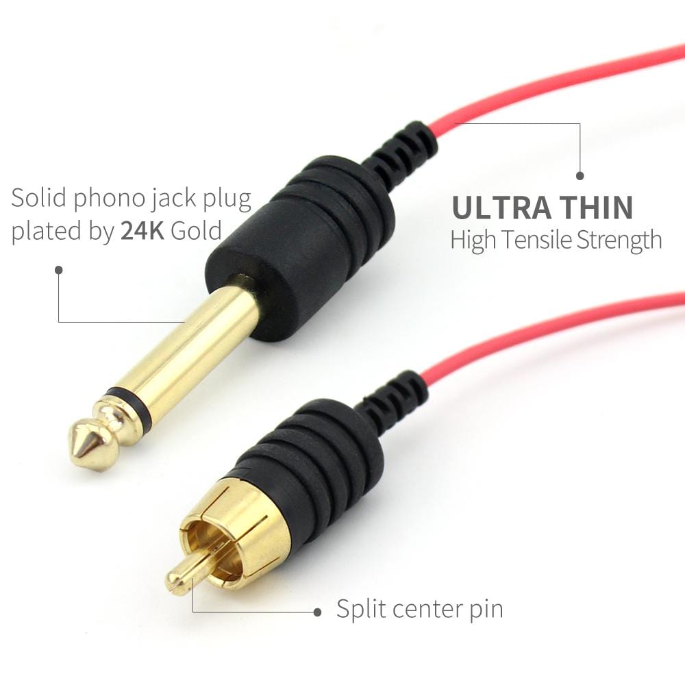 DISCOVER DEVICE® Tattoo RCA cord Ultra Slim