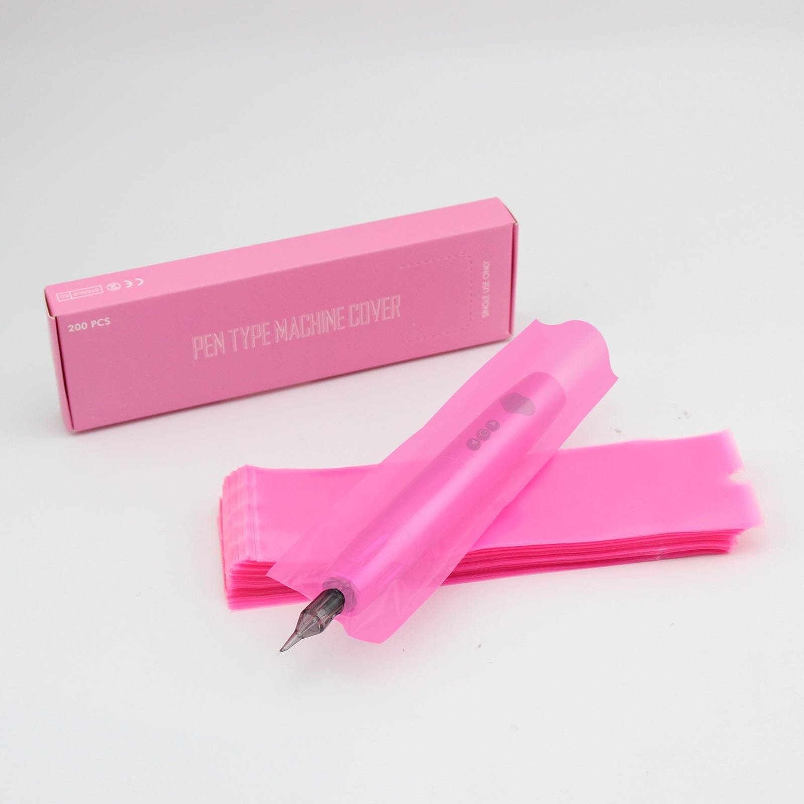 Denergy® Tattoo Pen Covers 200pcs/Box 2.4'' X 7'' 2'' X 6.9''