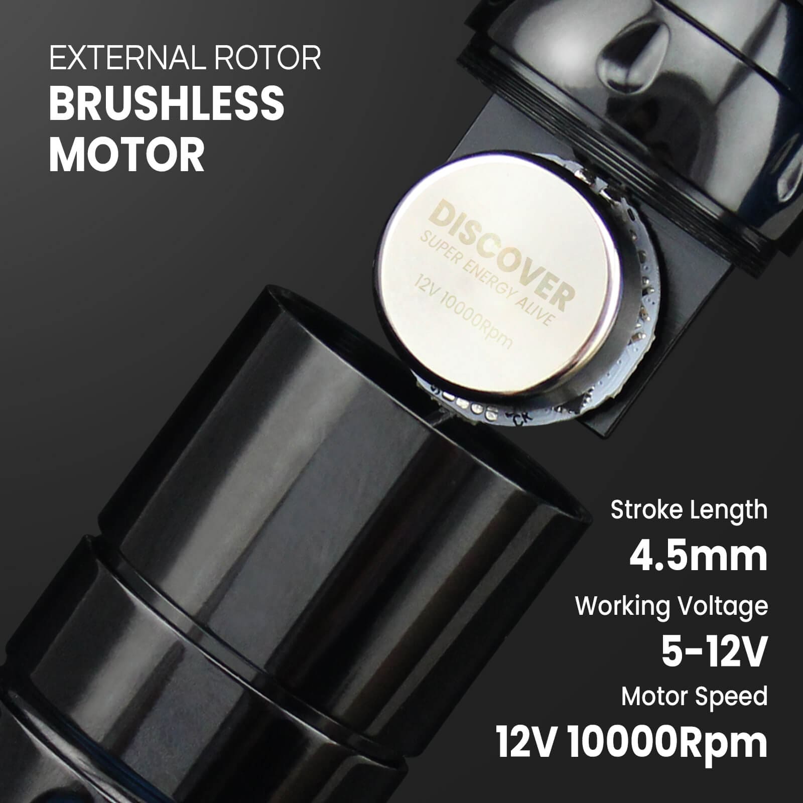 DISCOVER DEVICE® 4.5mm Stroke NM3 Professional Tattoo Kit