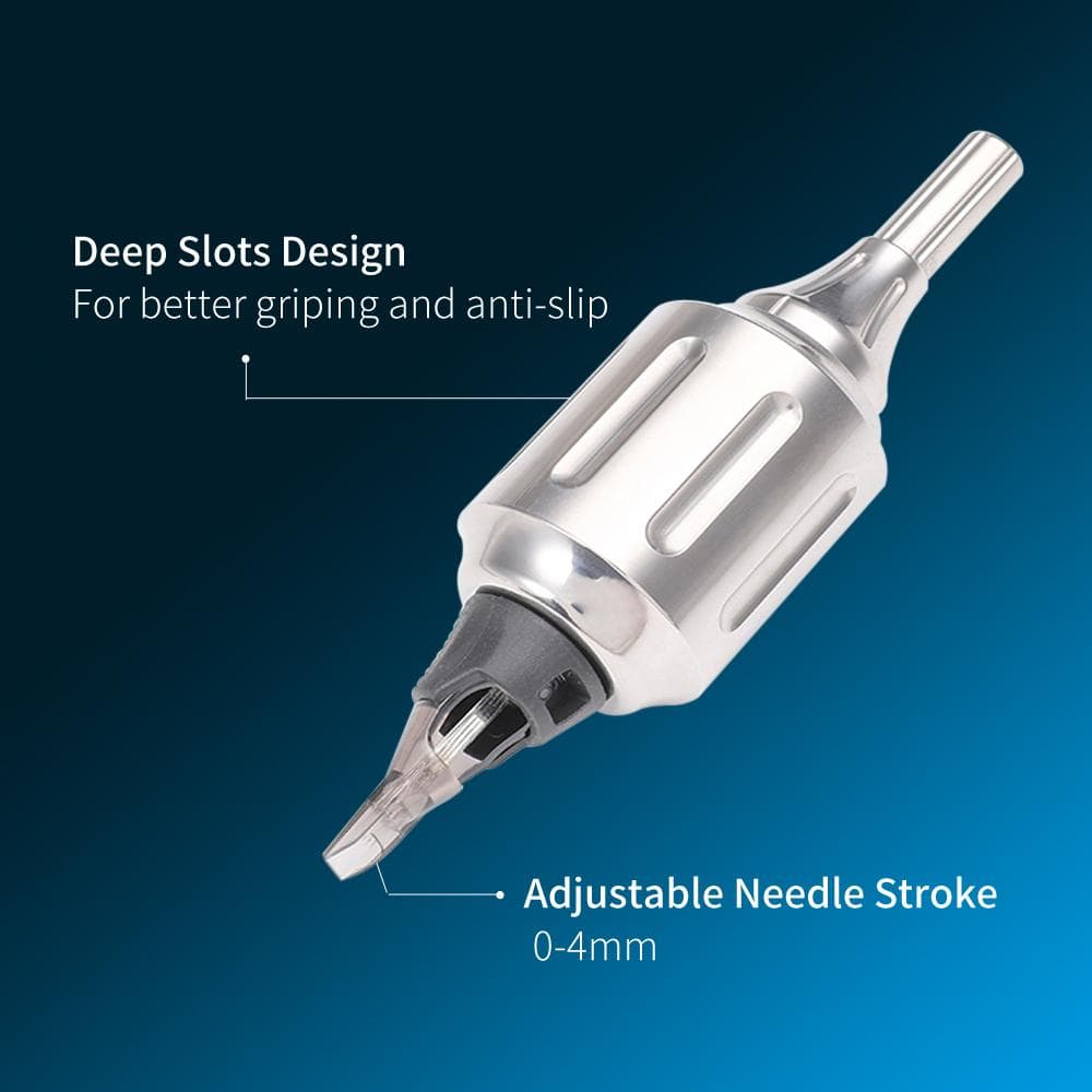 DISCOVER DEVICE® Heavy 316L Stainless Steel Tattoo Cartridge Grip
