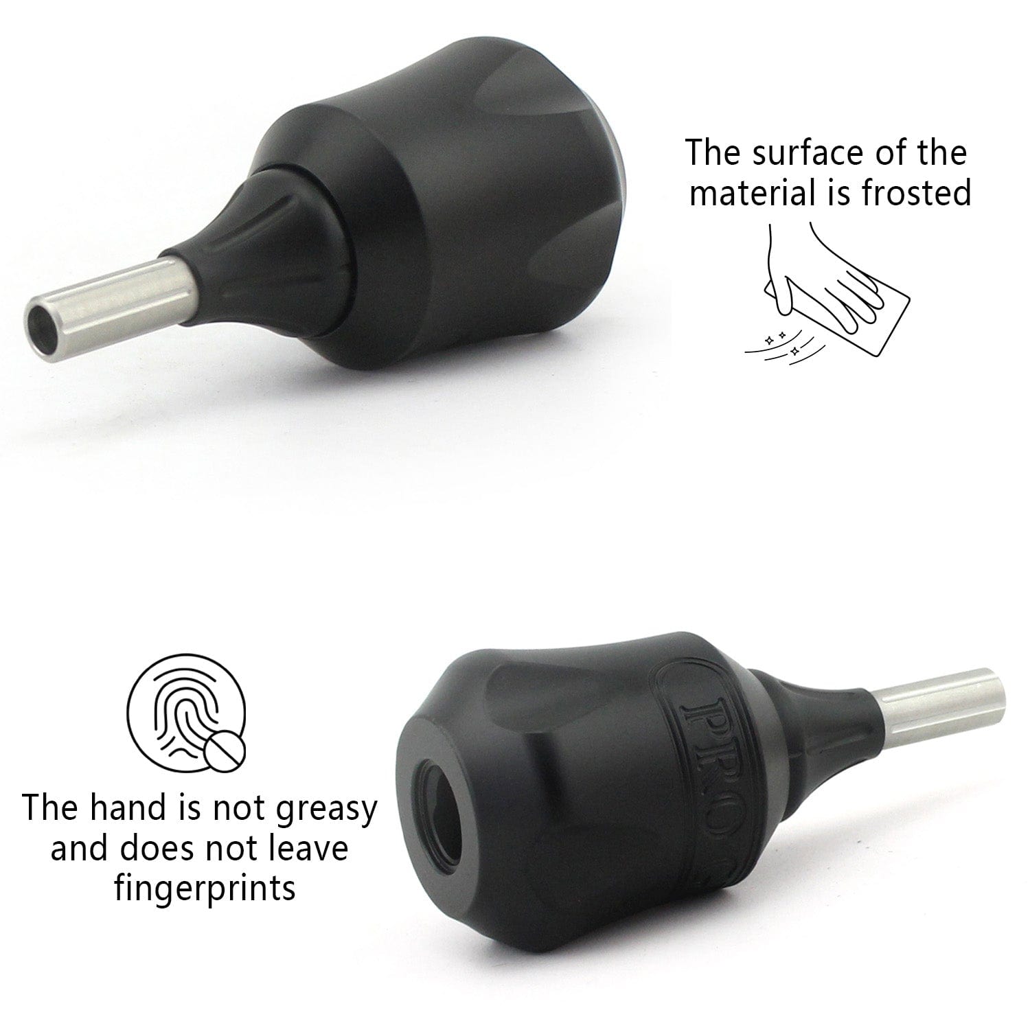 Denergy®Tattoo Grips Cartridge-38mm Pro Grip for Tattoo Needle Cartridge
