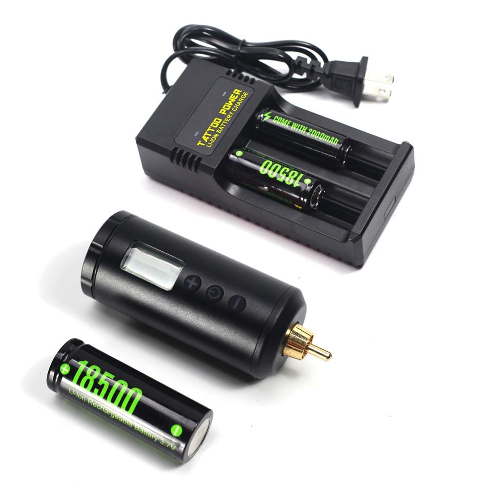 DISCOVER DEVICE® Wireless Tattoo Power Supply Replaceable