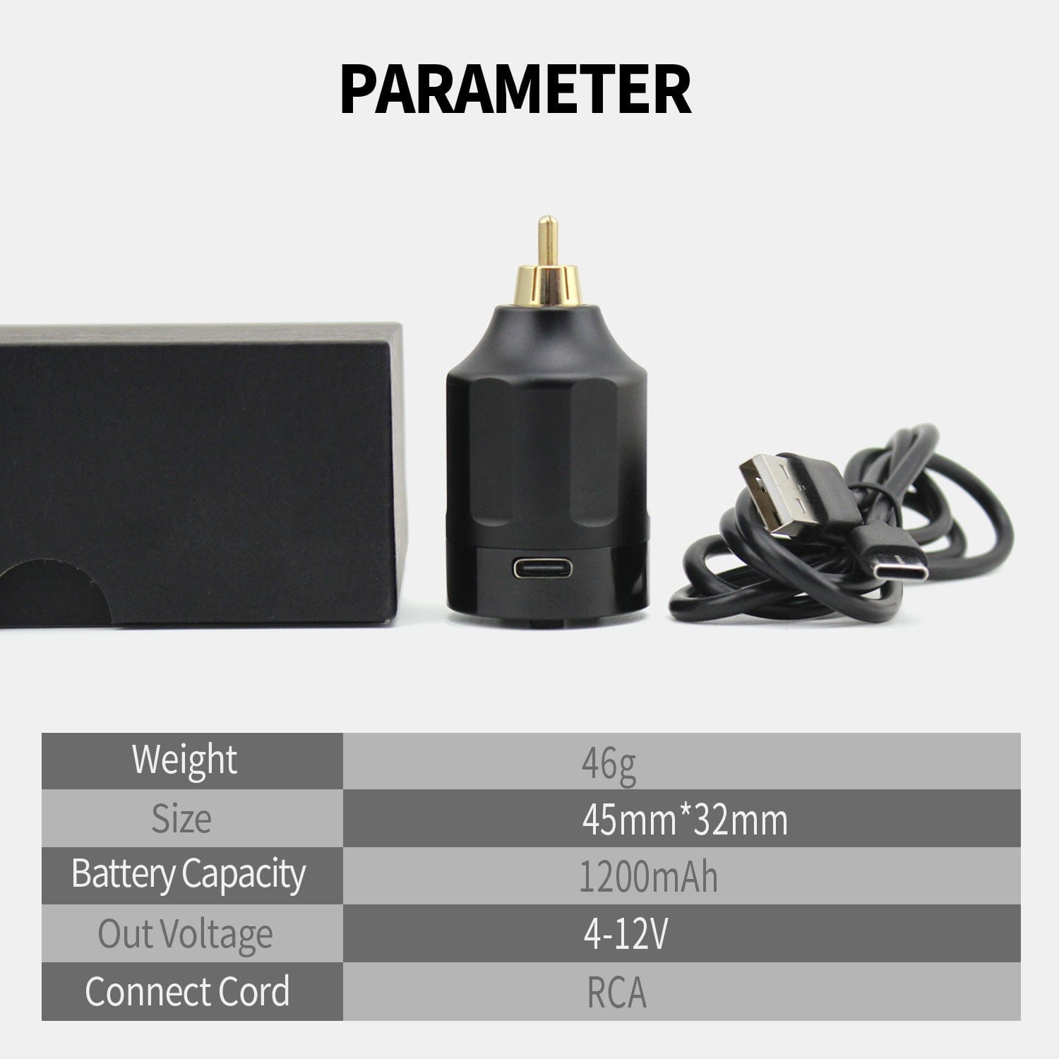DISCOVER DEVICE® Tattoo Battery Wireless 1109