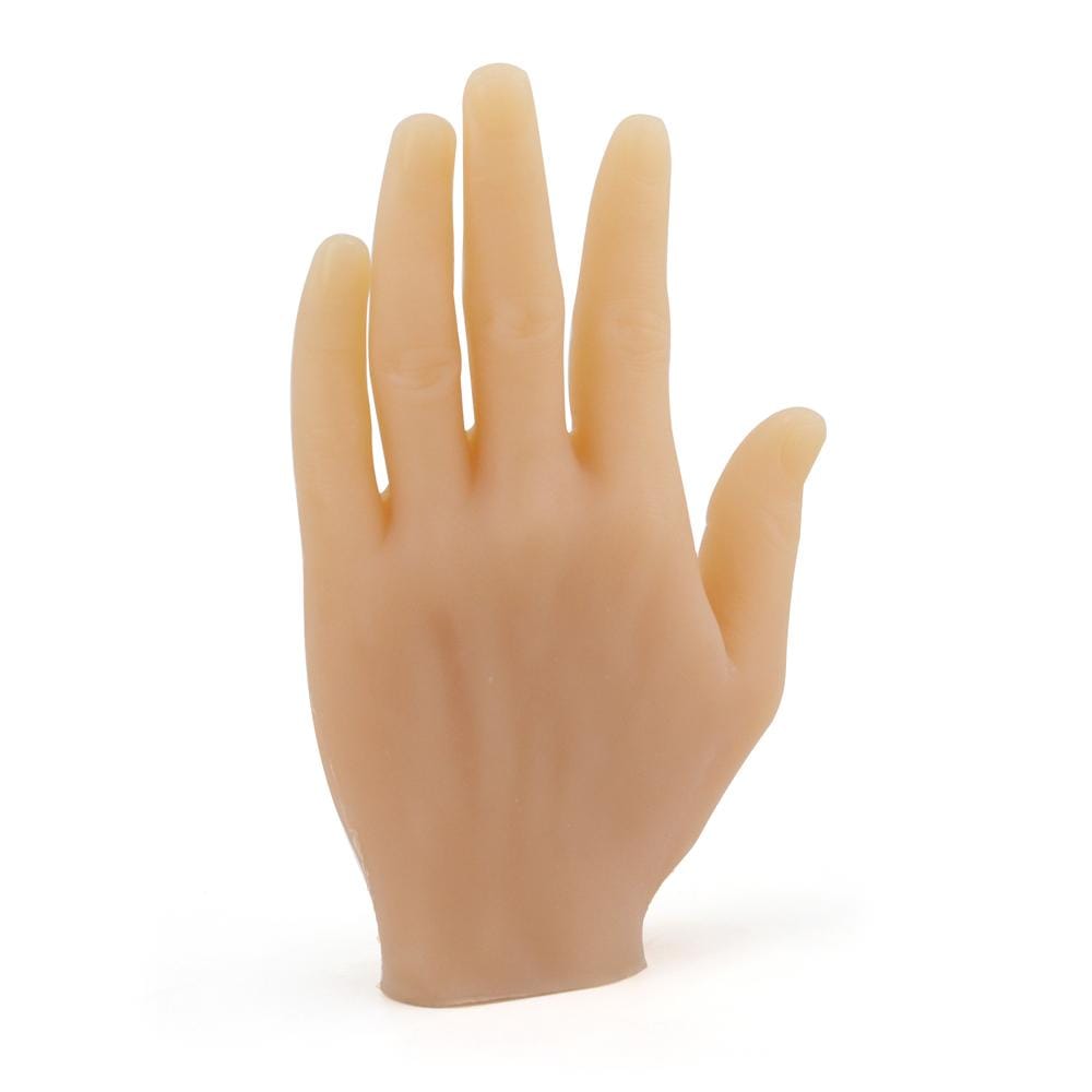 DISCOVER DEVICE® Realistic Lifesize Silicone Hand Male Model Fake Tattoo Skin