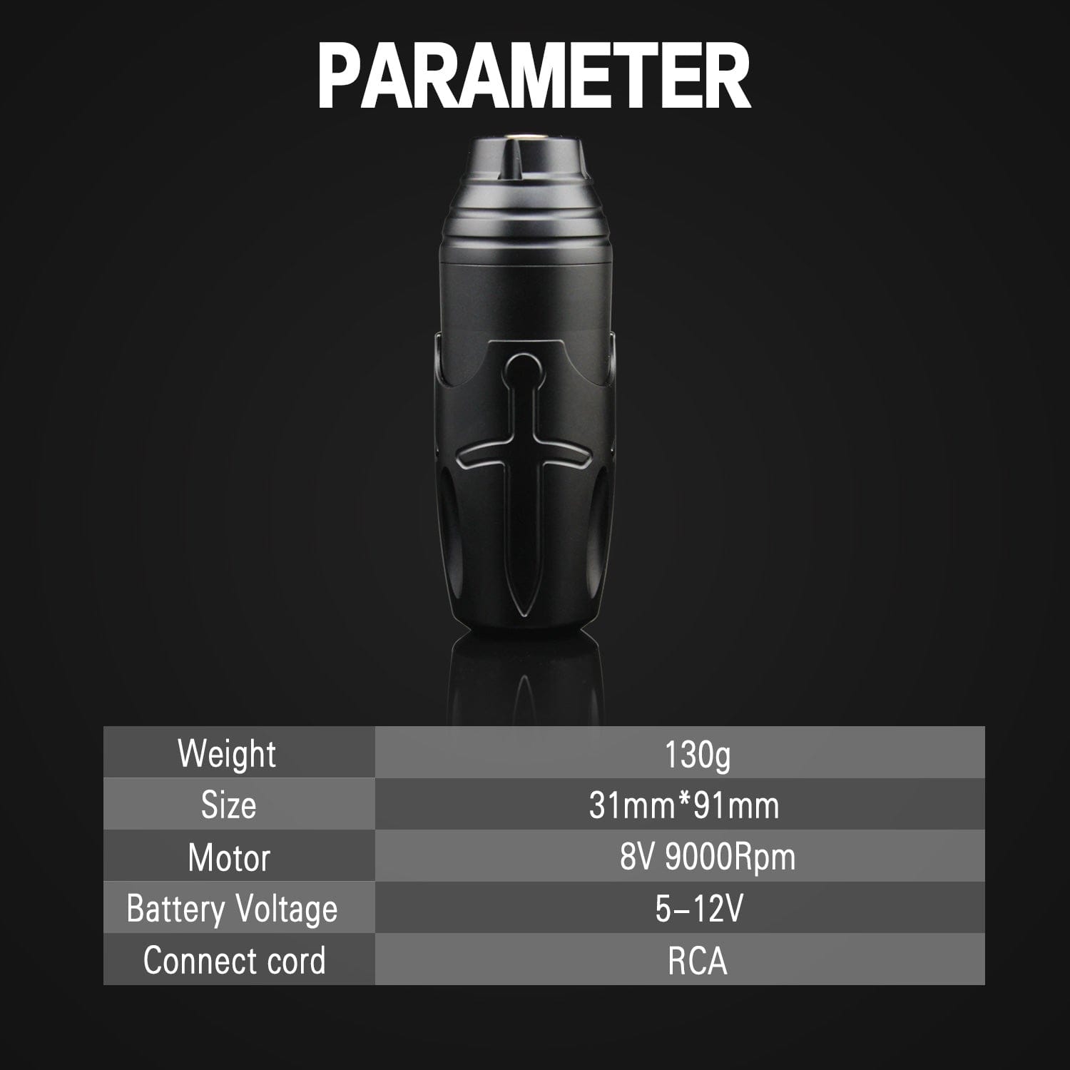 Denergy® Swordsman Tattoo Machine Kit