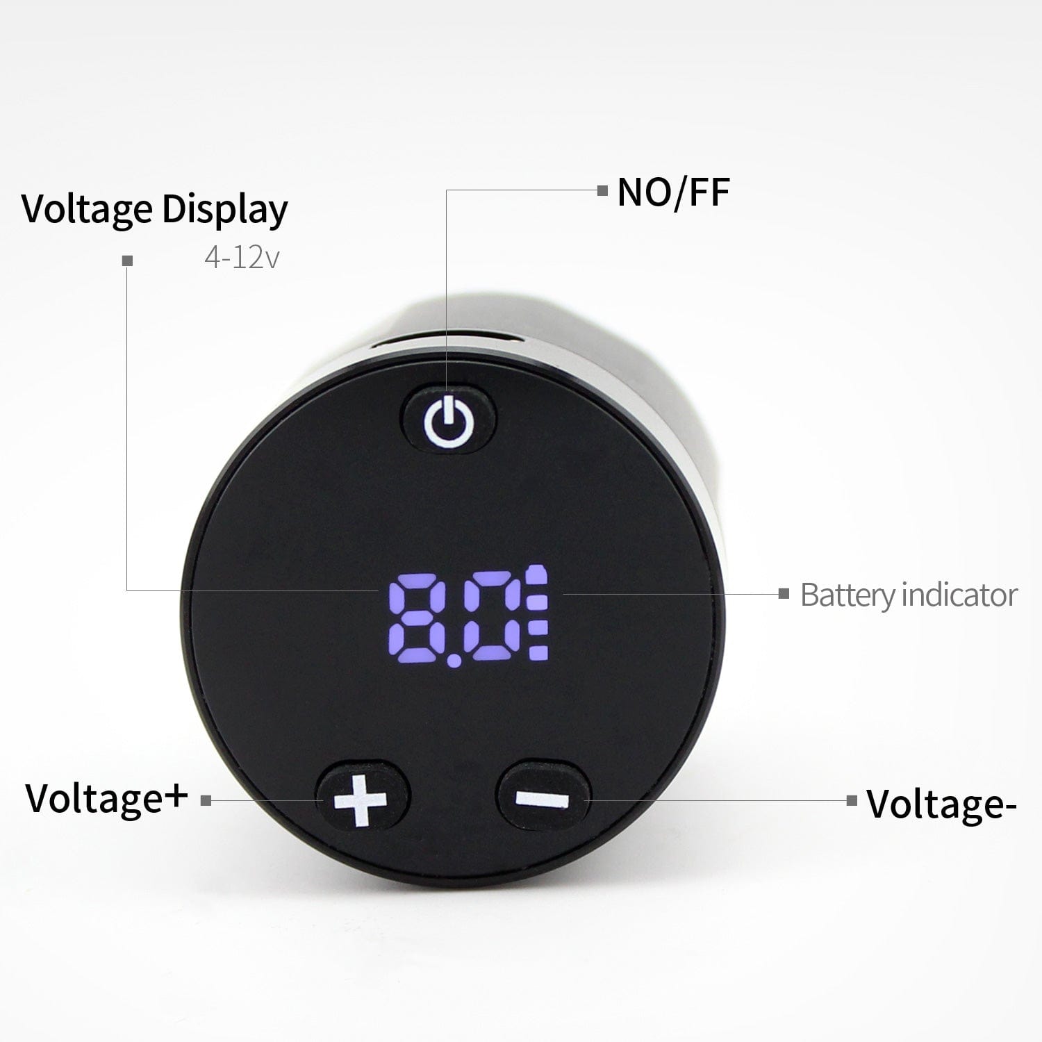 DISCOVER DEVICE® Tattoo Battery Wireless 1109