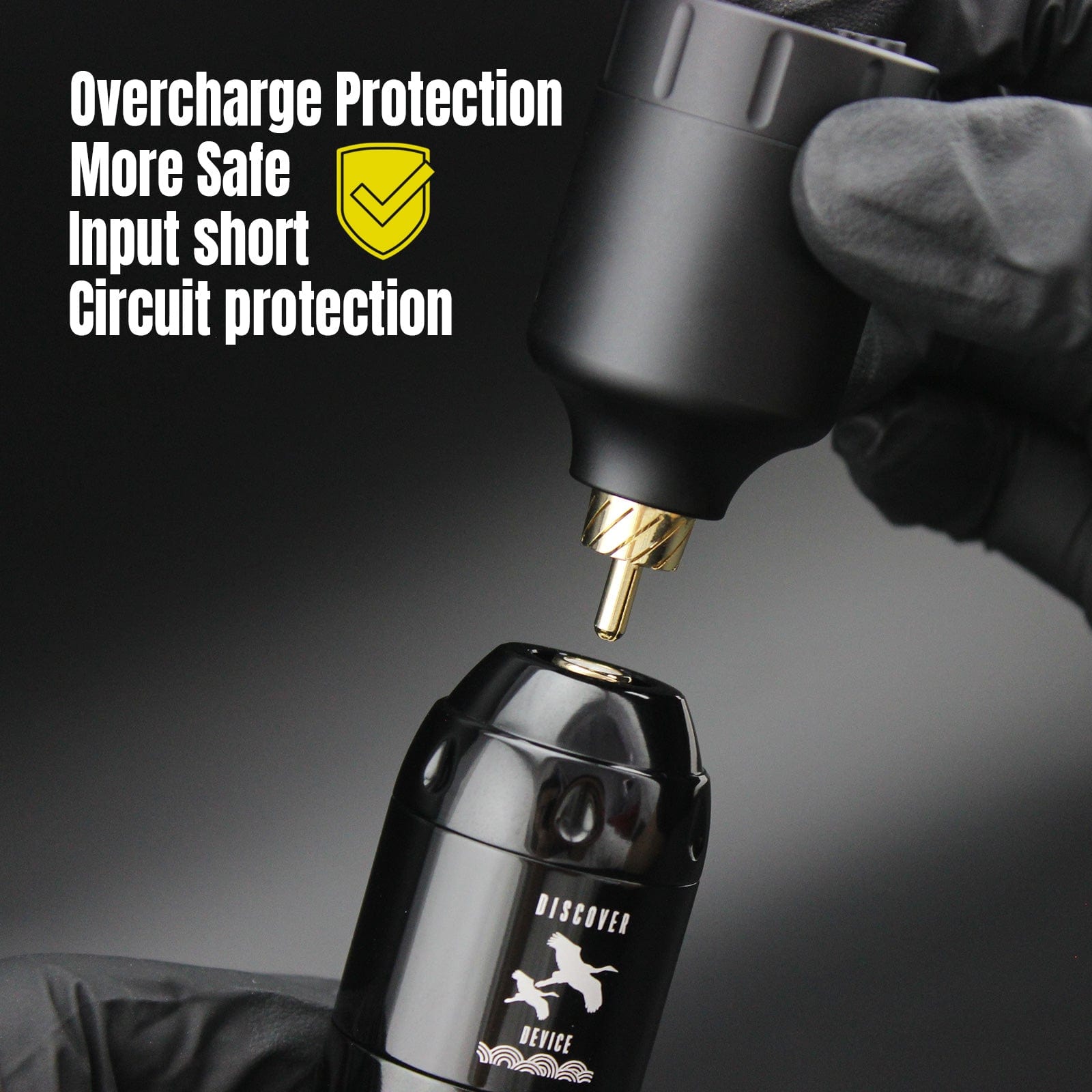 DISCOVER DEVICE® 1350mAh Tattoo Pen Battery RCA Wirseless