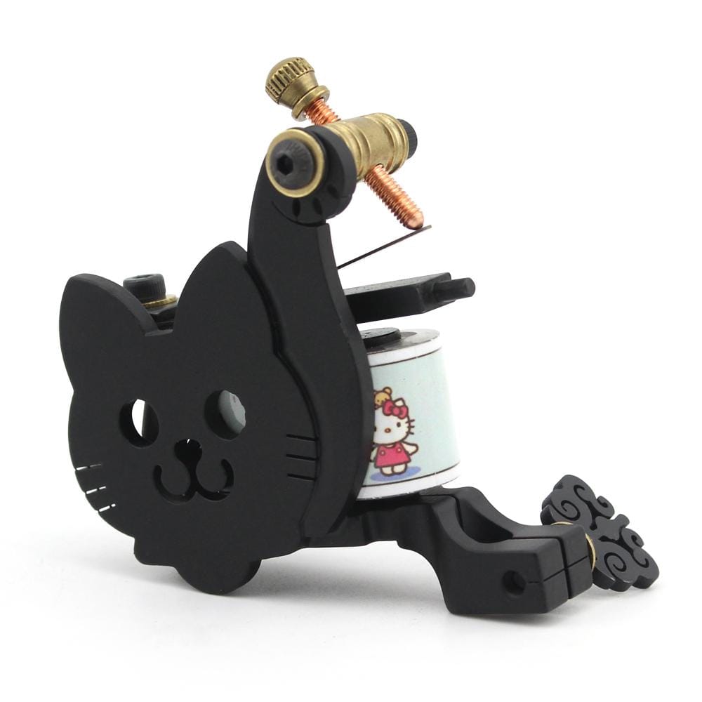 DISCOVER DEVICE® Custom Lucky Cat Coil Tattoo Machine