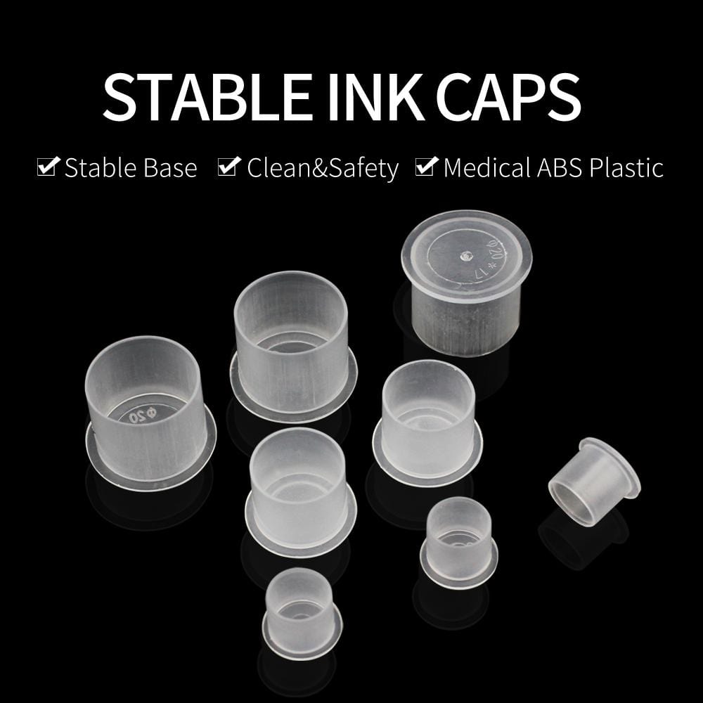 DISCOVER DEVICE® Stable Tattoo Ink Cup Vary Sizes for Pro Tattoo