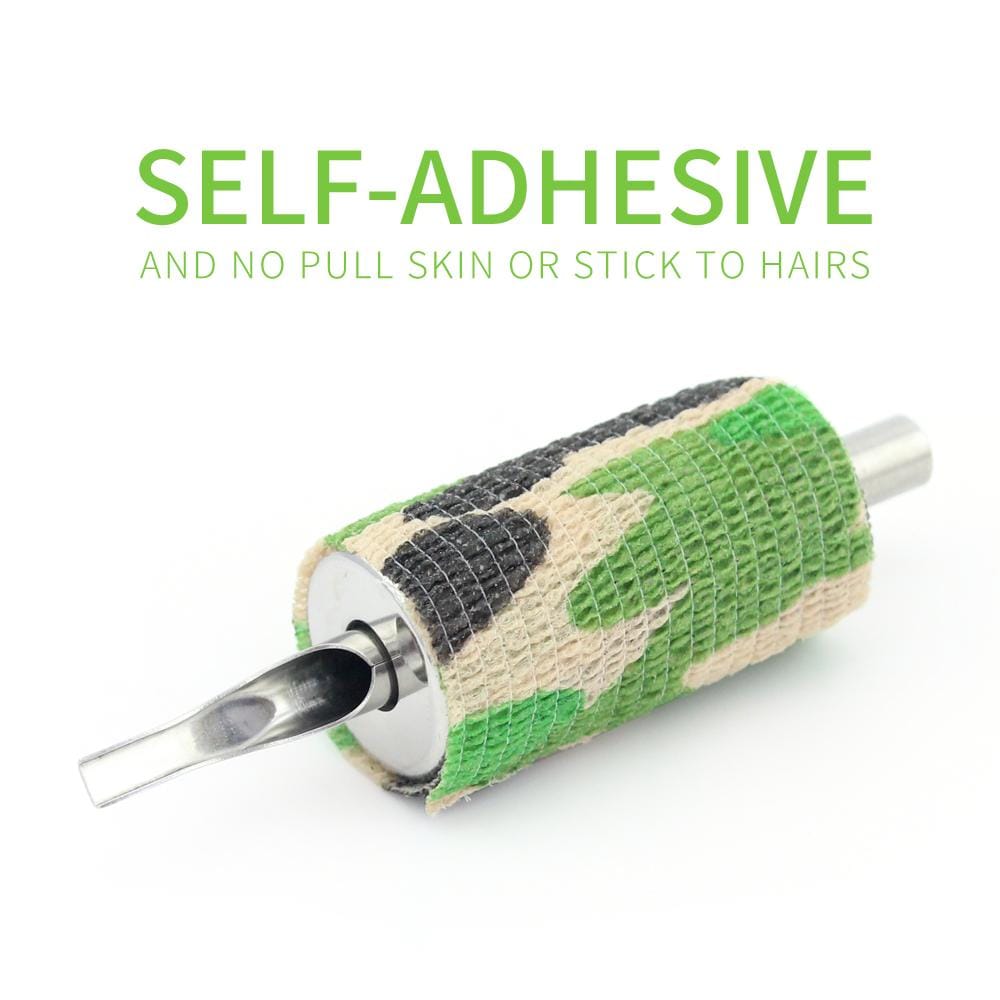 DISCOVER DEVICE®  Camouflage CO Tattoo Grip Cover Wrap-24Roll