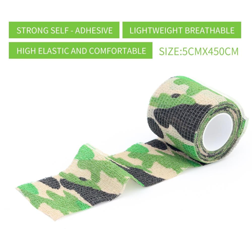 DISCOVER DEVICE®  Camouflage CO Tattoo Grip Cover Wrap-24Roll
