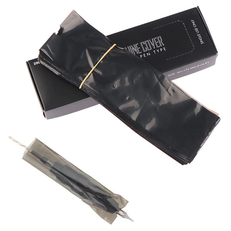 Denergy® Tattoo Pen Covers 200pcs/Box 2.4'' X 7'' 2'' X 6.9''