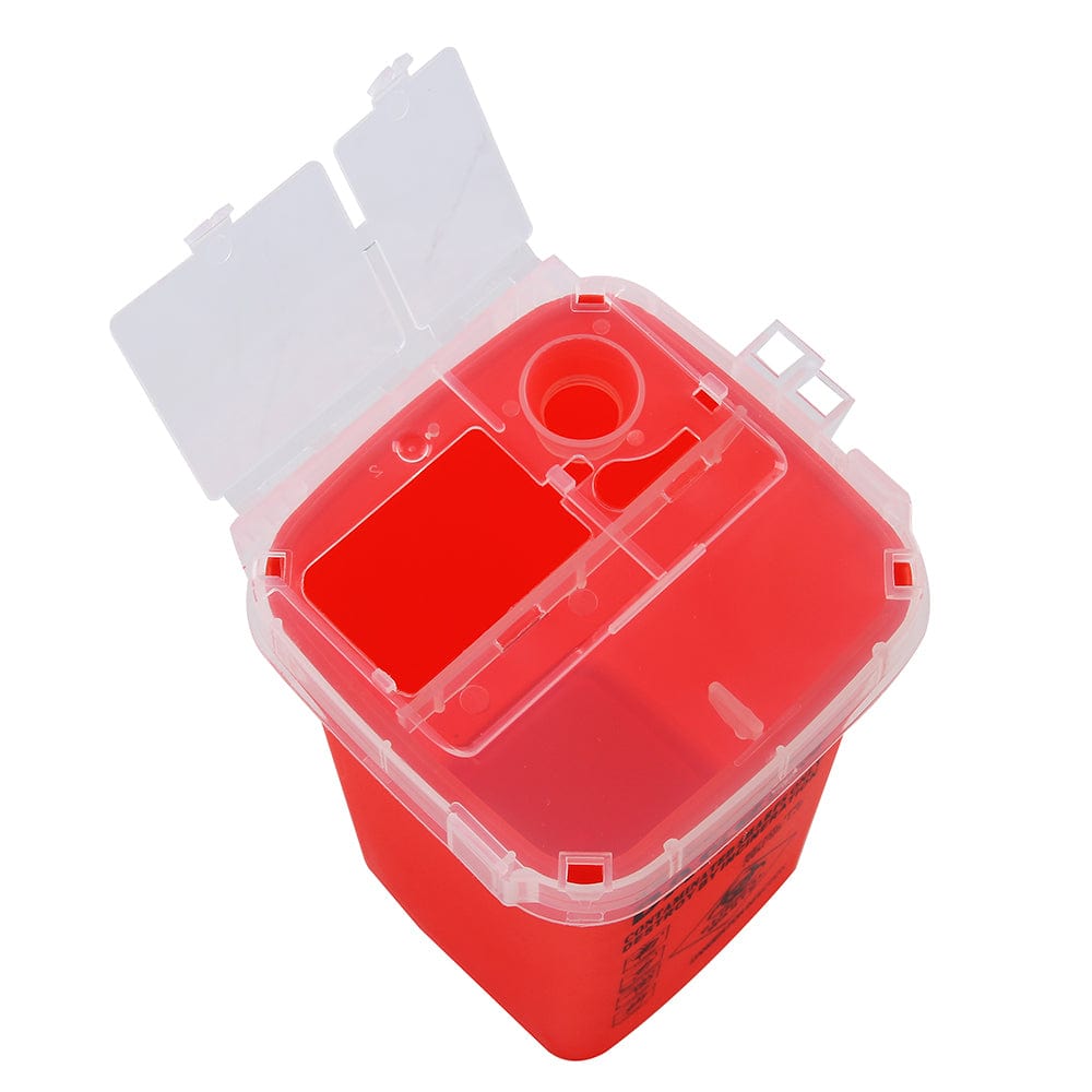 DISCOVER DEVICE® 1L Sharp Container Tattoo Needle Medical Waste Container 6pcs