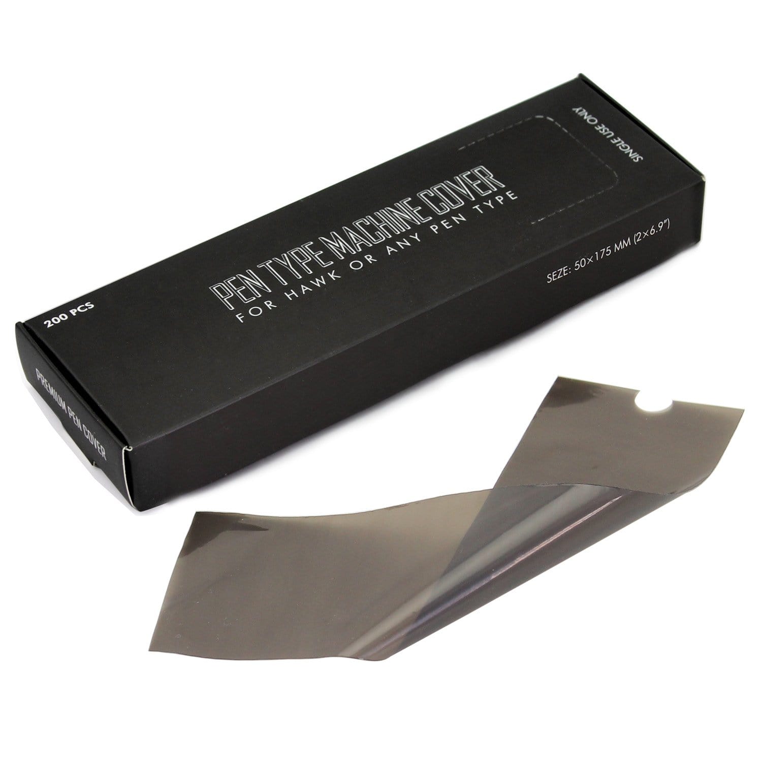 Denergy® Tattoo Pen Covers 200pcs/Box 2.4'' X 7'' 2'' X 6.9''