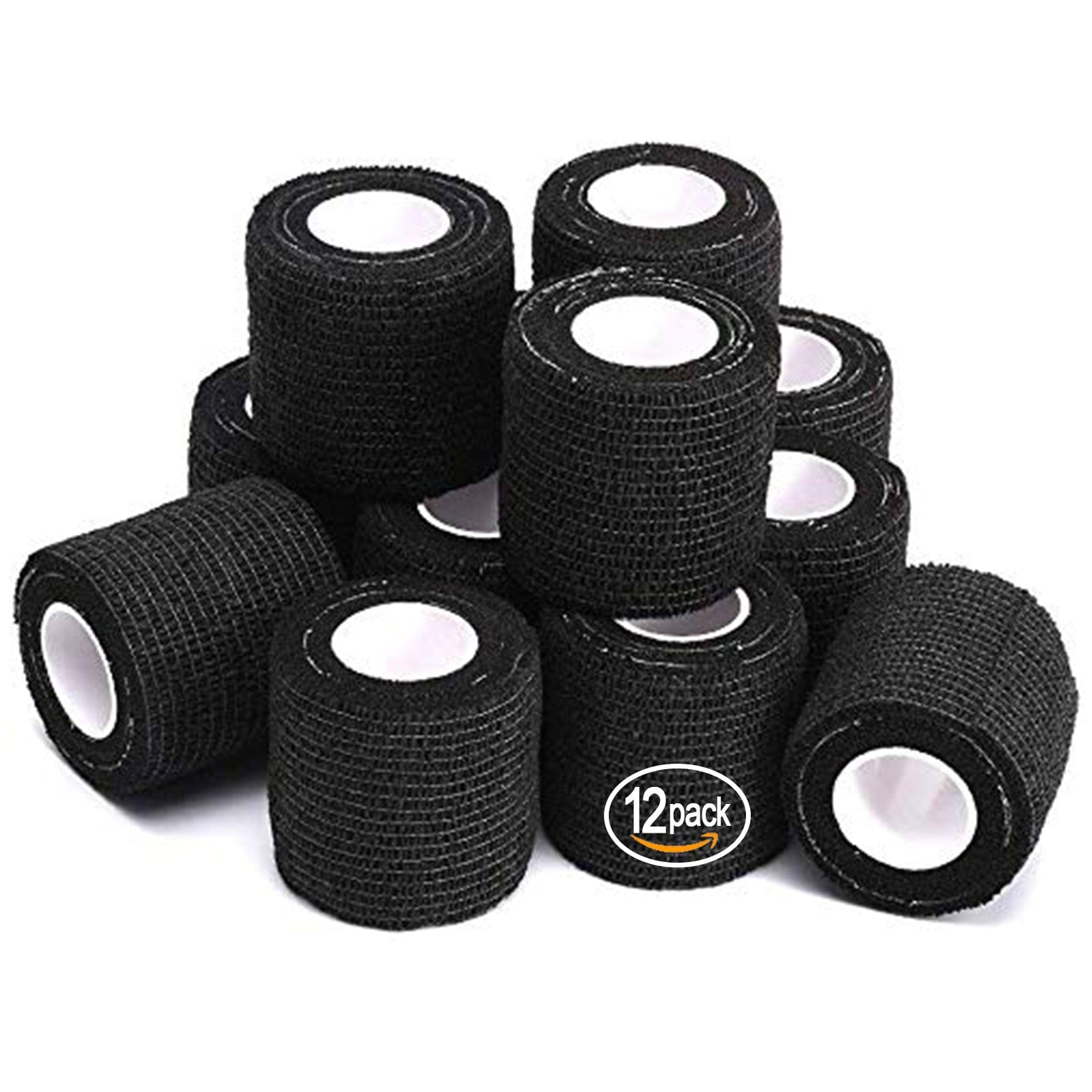 Denergy® Tattoo Grip Cover Wrap 24 Rolls Black