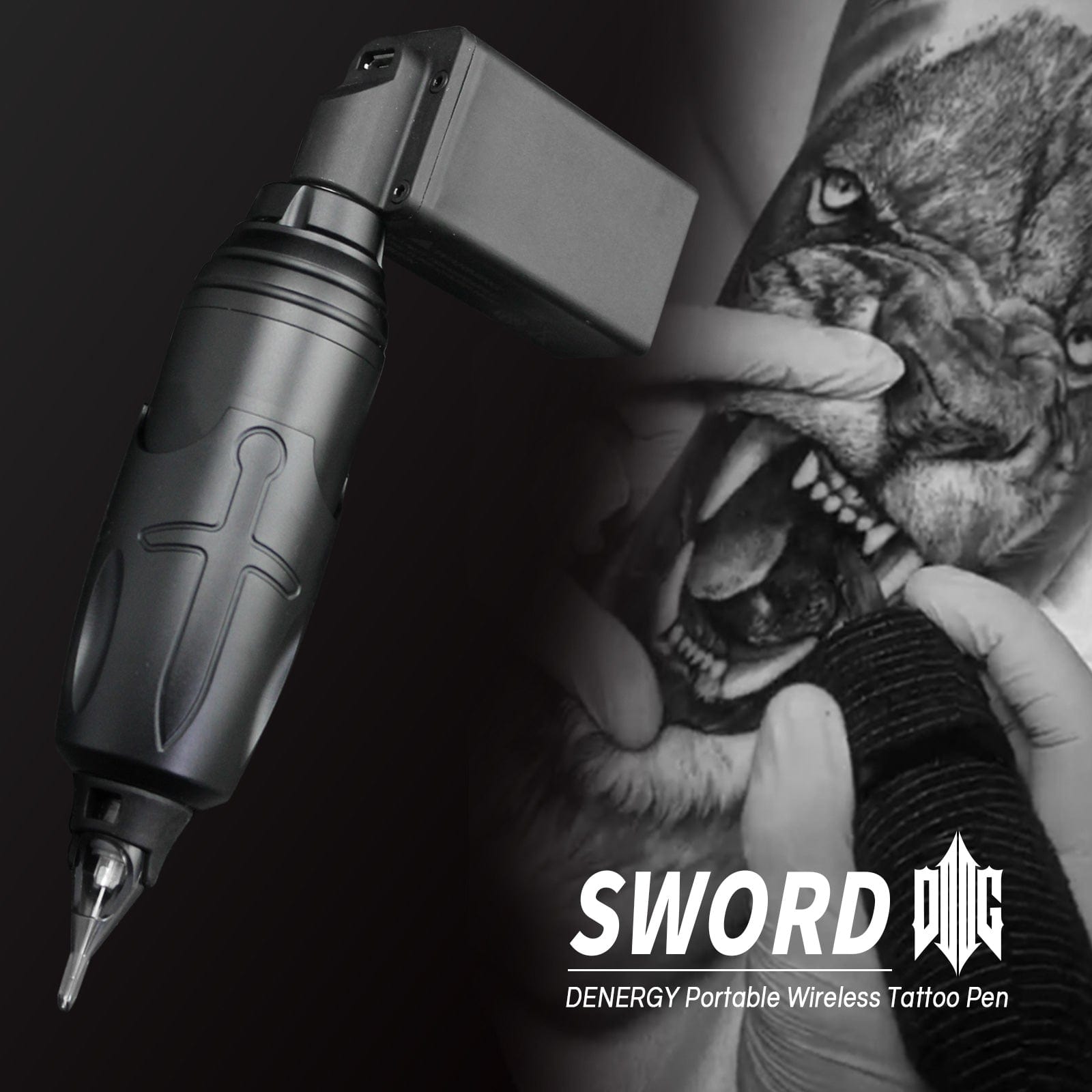 Denergy® Swordsman Tattoo Machine Kit