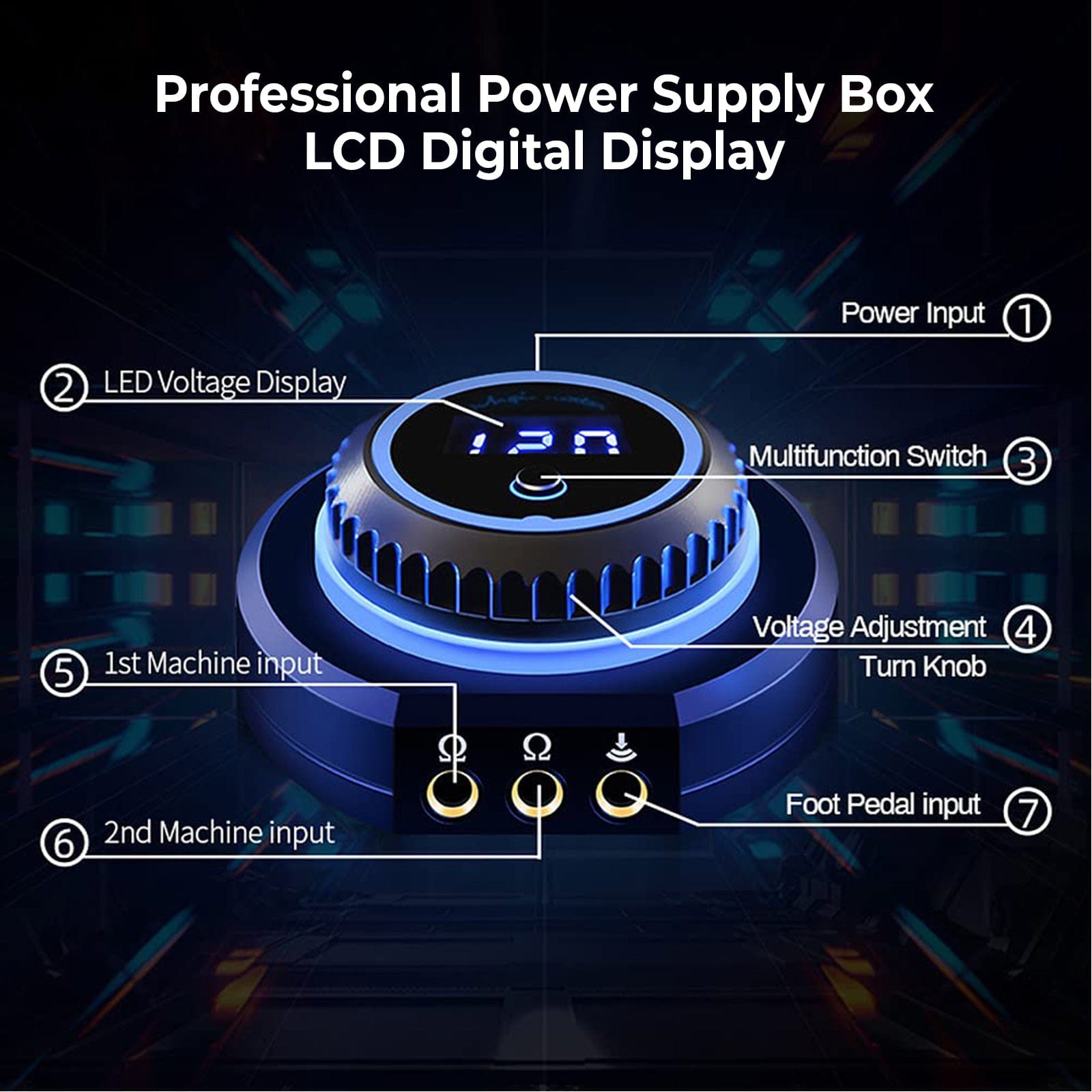 Denergy® Magic Creator III Professional Power Supply Box