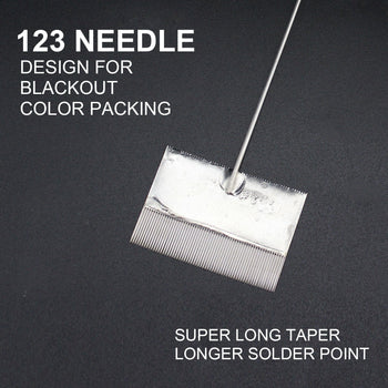 #12 69M1/123M1 Medium Taper Big Flat Magnum Tattoo Needle
