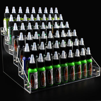 Acrylic 6 Tier Tattoo Ink Holder Display Stand