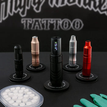 Tattoo Pen Stand-Full Metal Holder for Pen Type Machines