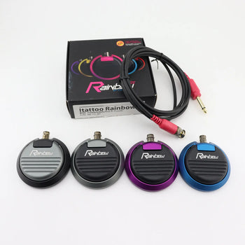 Rainbow Full Alloy Heavy Tattoo Foot Pedal Switch 1213