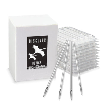 DISCOVER DEVICE Body Piercing Needle 100pcs Assorted