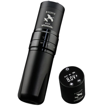 DISCOVER DEVICE Adjustable Stroke 2.4~4.2mm Wireless Tattoo Pen DF7