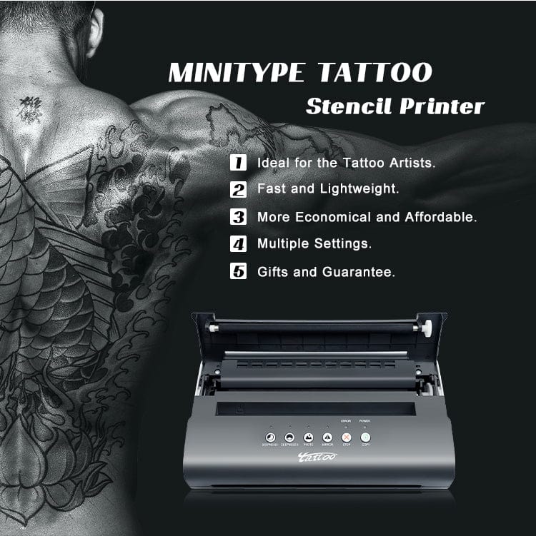 DISCOVER DEVICE® Tattoo Transfer Stencil Machine MT-200