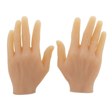 DISCOVER DEVICE® Realistic Lifesize Silicone Hand Male Model Fake Tattoo Skin