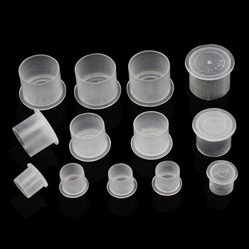 DISCOVER DEVICE® Tattoo Ink Cups with Base 1000pcs/pack